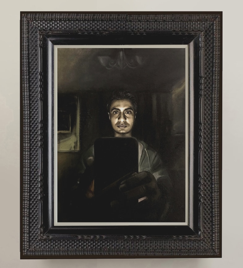 Oil on Canvas, 16″ x 12″, 2018