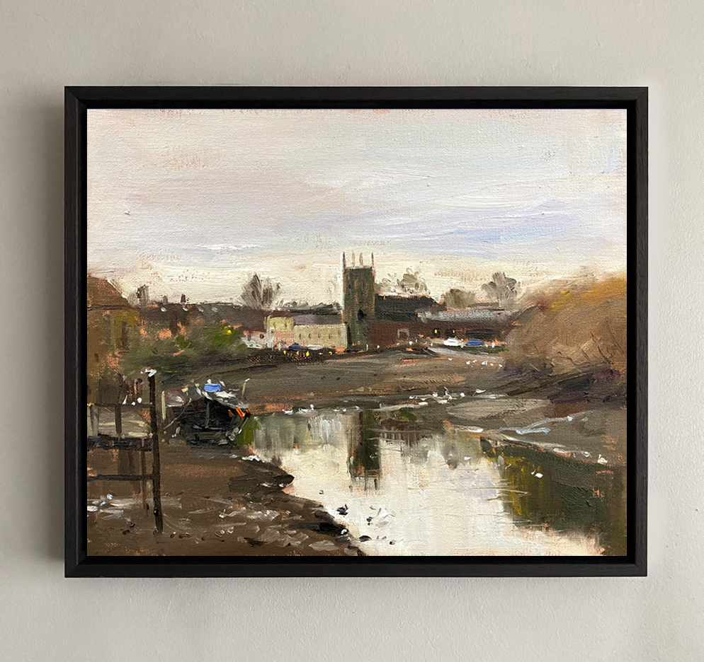 boats-and-church-on-a-low-tide-framed_tushar-sabale