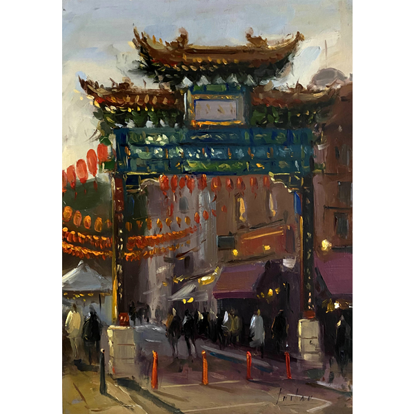 Oil on board, 9” x 12”, 2022