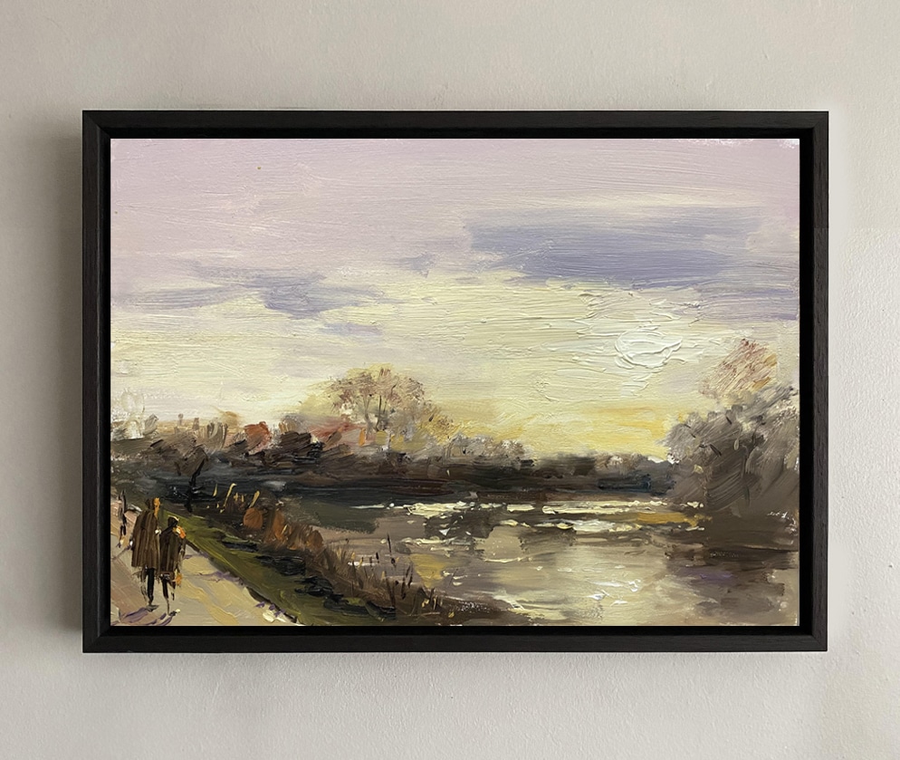 richmond-riverside-sunset-104-framed_tushar-sabale
