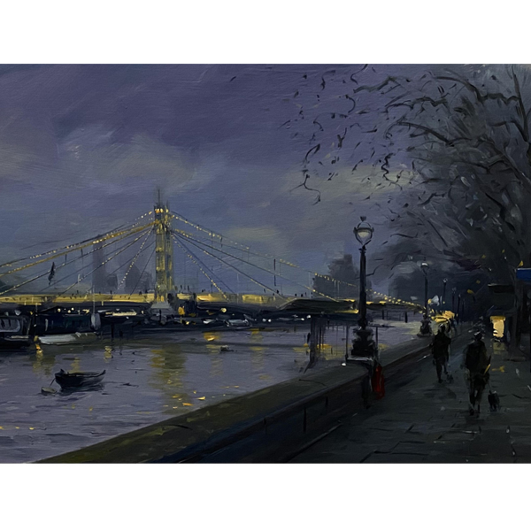 Albert bridge at Twilight