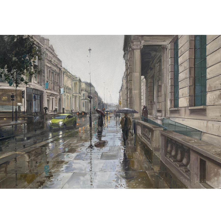Summer Rain at Pall Mall
